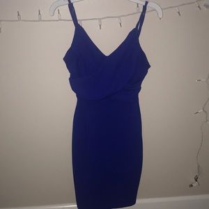 Dark blue homecoming dress